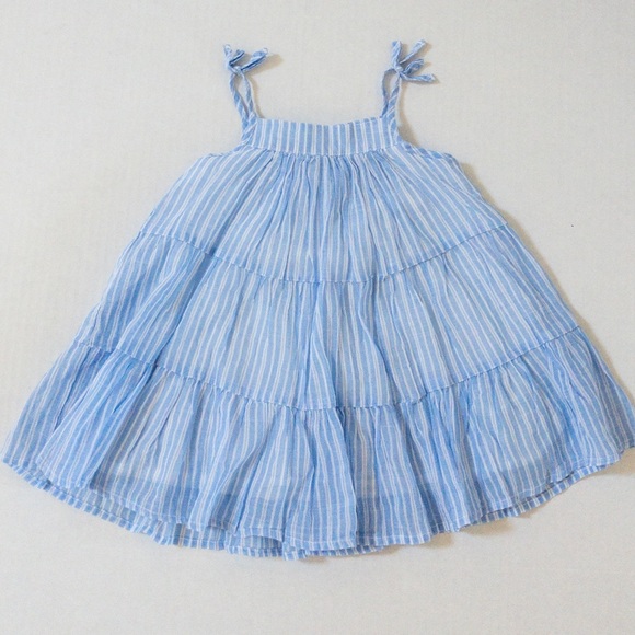 Gap Kids Stripped Flowy Dress (12-18 months) - Picture 3 of 12